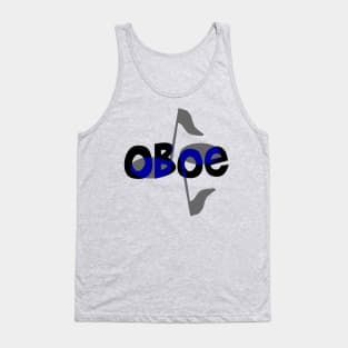 Oboe Notes Tank Top